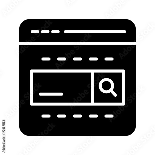 Web Browser Vector Icon