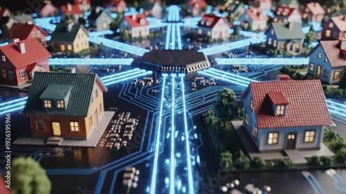 Connected Neighborhood: Futuristic Smart City Residential Network
