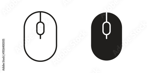 Mouse icons for website design and development, app development. EPS10