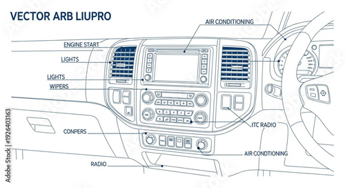 Technical Drawing of Vector Arb Liupro.