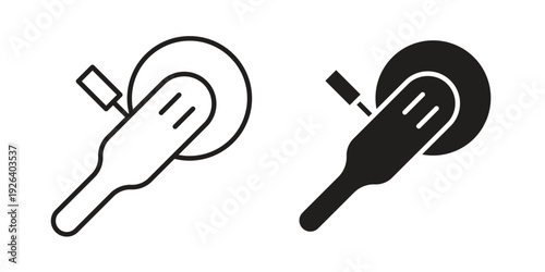 Polisher icons for website design and development, app development. EPS10