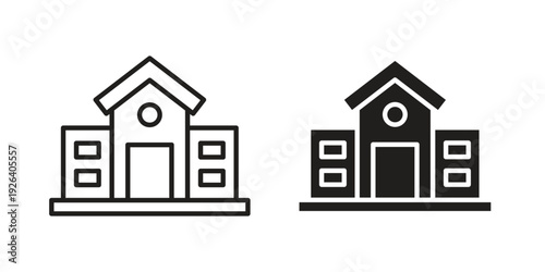 school icons for website design and development, app development. EPS10