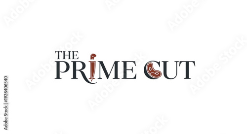 The Prime Cut Logo Design.