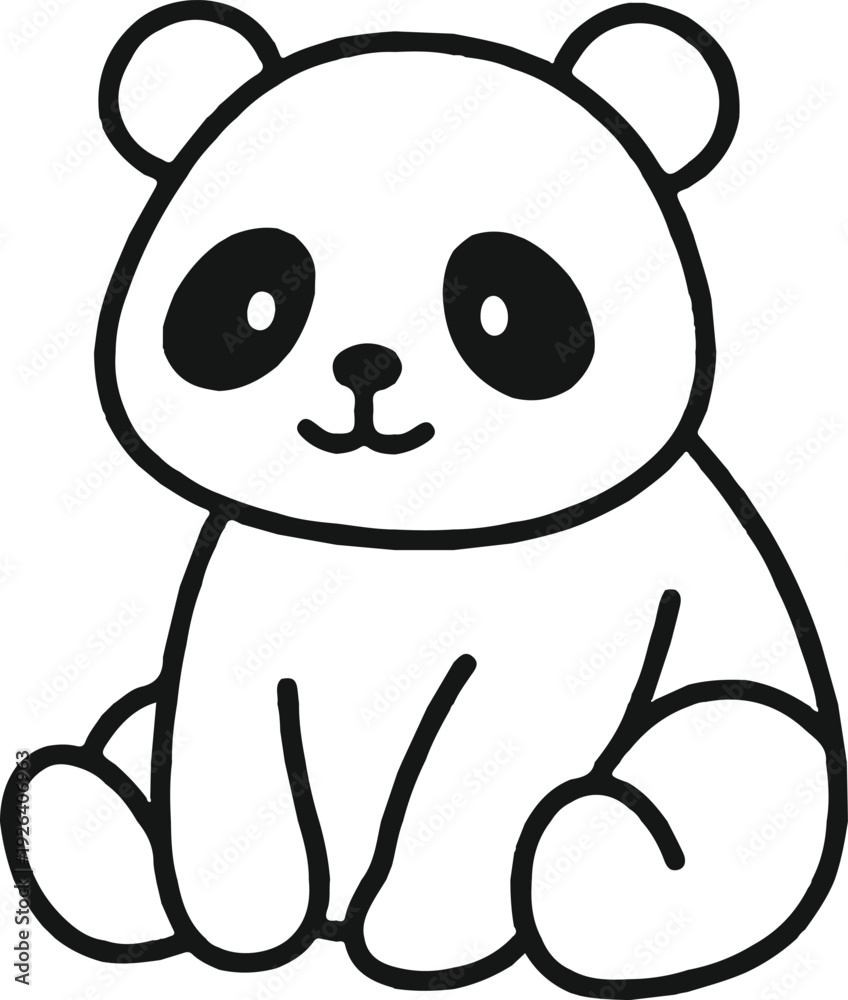 Fototapeta premium panda