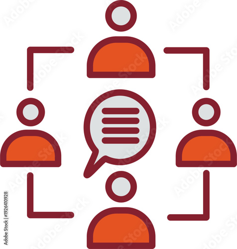 Teamwork Vector Icon