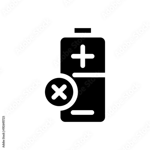 Broken battery icon