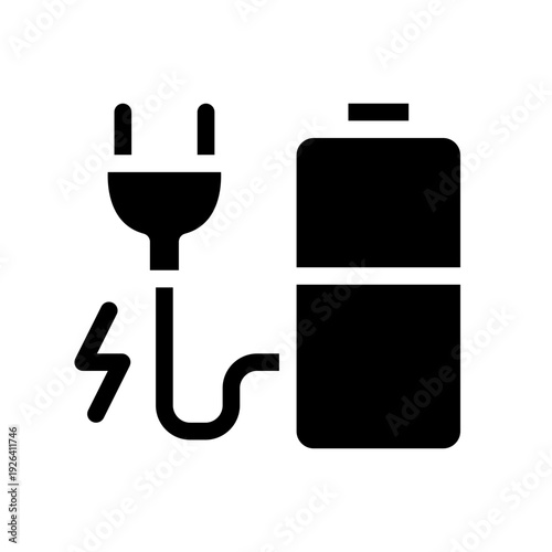 Rechargeable battery icon