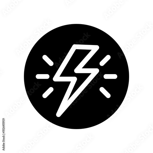 Charging battery mode icon