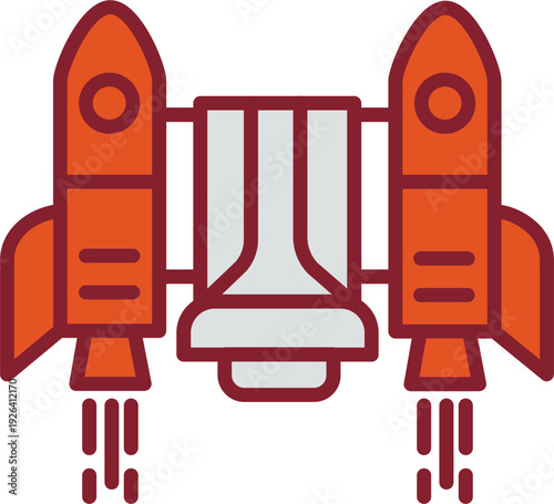 Jetpack Vector Icon
