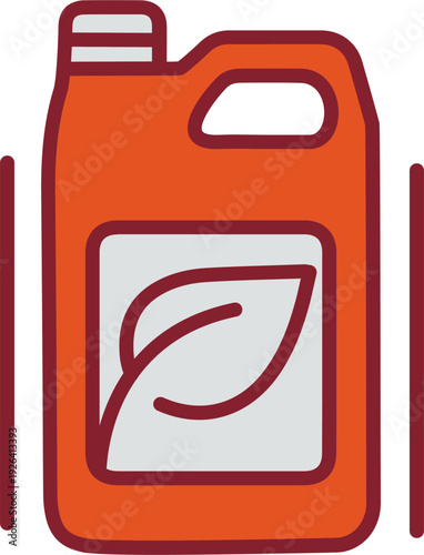 Fuel Gallon Vector Icon