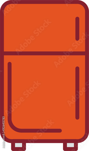 Refrigerator Vector Icon