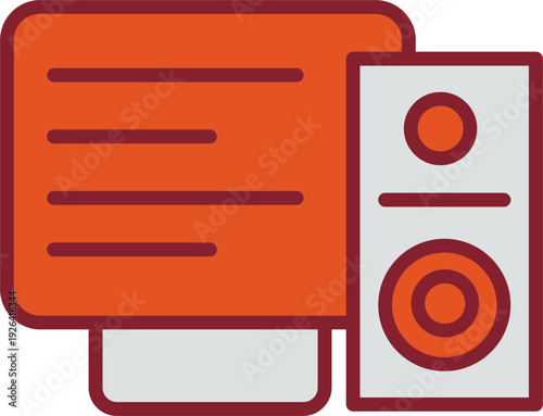 Speaker Vector Icon