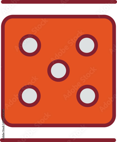 Dice Vector Icon