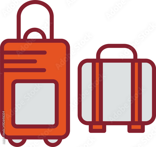Suitcase Vector Icon