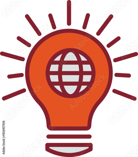 Brilliant Idea Vector Icon
