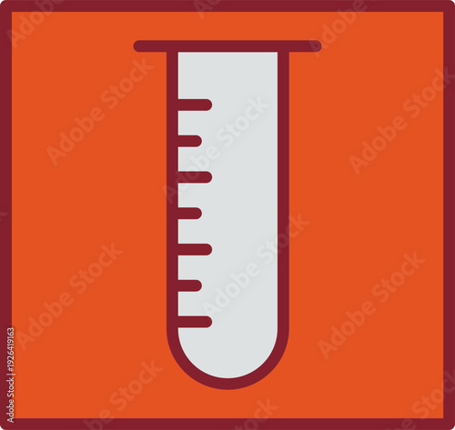 Fotografie Tube Vector Icon