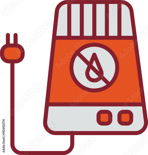 Air Dehumidifier Vector Icon
