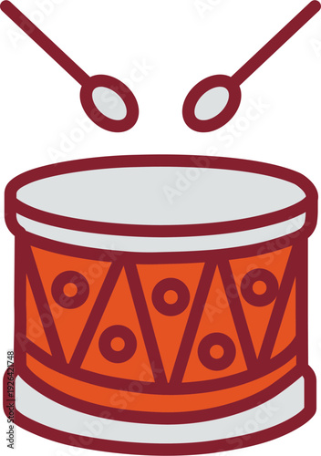 Drums Vector Icon