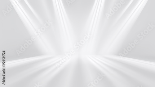 Wallpaper Mural Background Showing Light Rays on Abstract White Surface Torontodigital.ca