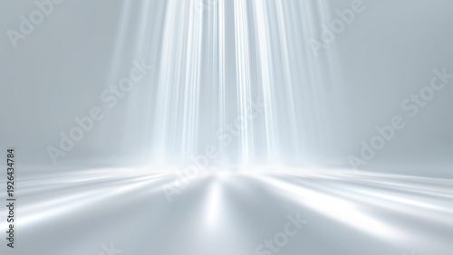 Wallpaper Mural Bright Light Shining Through an Abstract White Background Torontodigital.ca