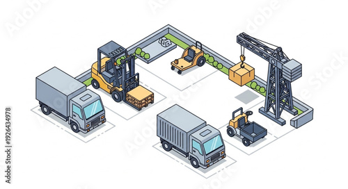 Warehouse Logistics and Material Handling Equipment.