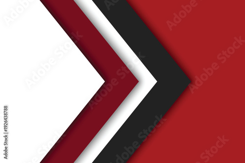 Free Download Modern Red and Black Geometric Arrow Background Design - GFXLoad