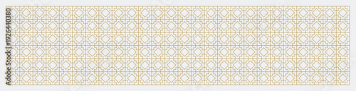 Golden lines white pattern background for banners, wallpapers, textiles, interior design and more.