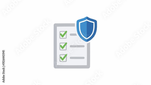 Shield Protecting Checklist Document Security.