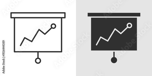 Startup Plan Icon representing business strategy, project roadmap, and entrepreneurial planning. Stroke, filled, and colored vector illustration.