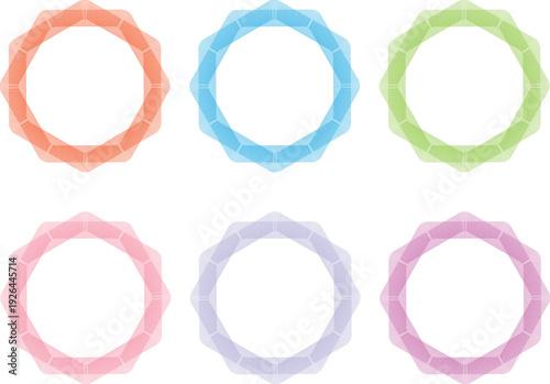 Colorful fuzzy bracelets in various shades