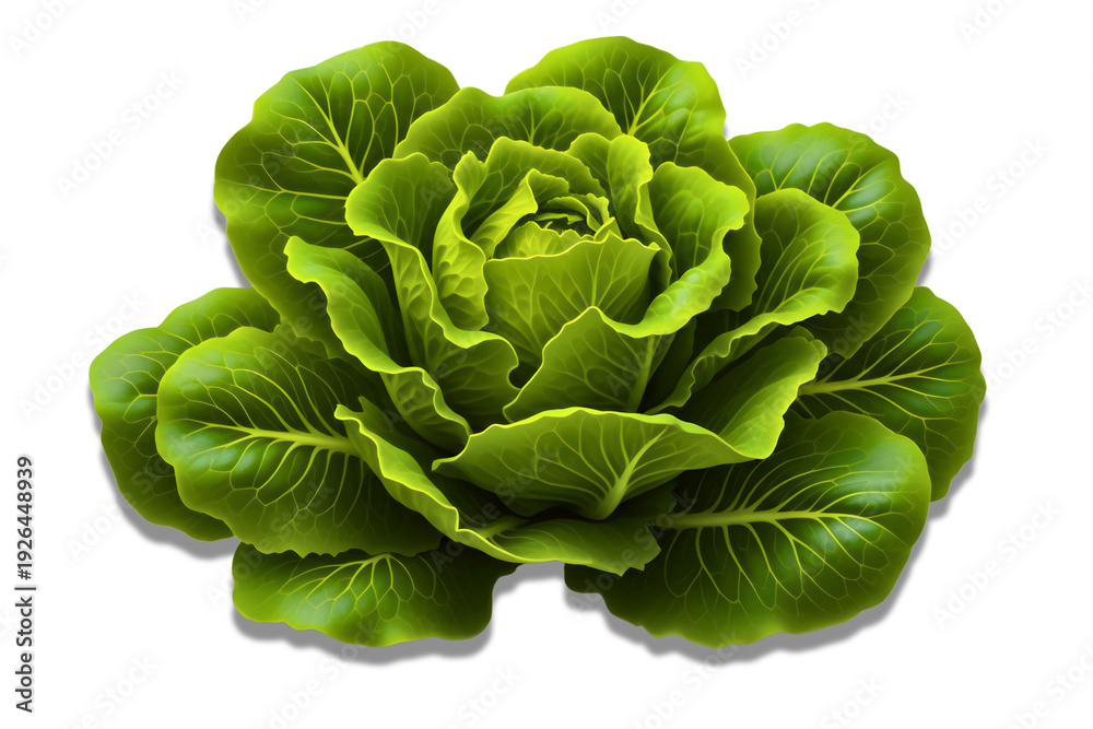 Obraz premium A green succulent plant with yellow spots