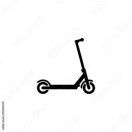 Electric Scooter Micro-Mobility Eco-Friendly Transport Icon