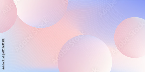 Abstract multicolor gradient background with soft shapes. Vector.