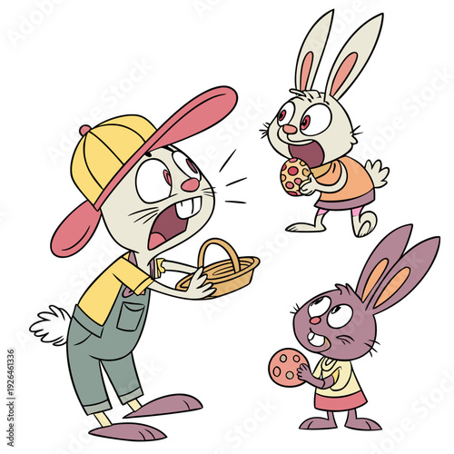 High-quality, detailed cartoon illustration of an anthropomorphic character, bursting with colorful personality.