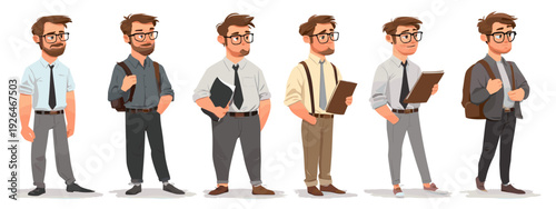 hand drawn vector illustration of a man