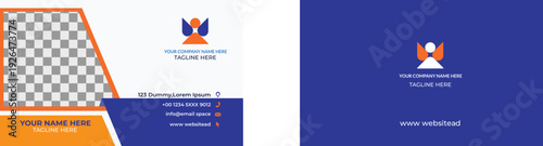 corporate professiona and color visiting card design