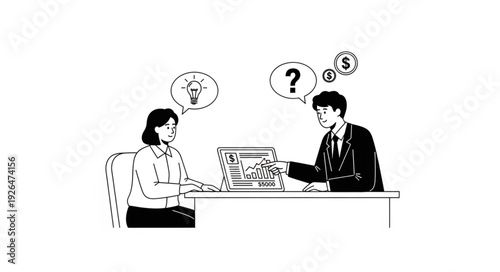 Wallpaper Mural Business Colleagues Discussing Project Ideas. Torontodigital.ca