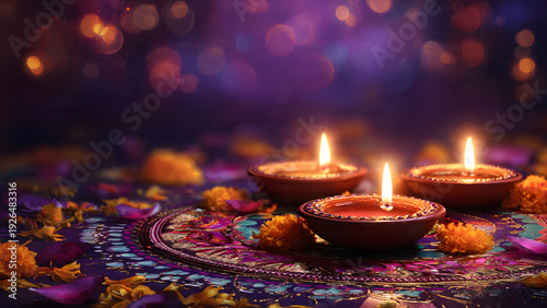 Diwali Festive Background