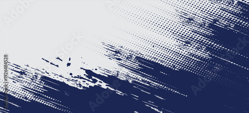 Abstract halftone wave dots background. Futuristic twisted grunge pattern, dots, circles. Vector modern optical pop art texture for posters, business cards and etc