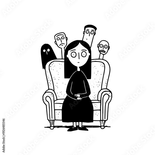 Conceptual geometric void: an abstract architectural blueprint of pure negative space.