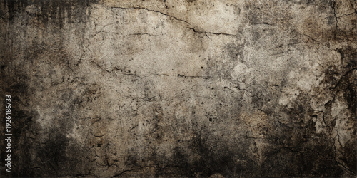 A weathered vintage backdrop featuring an aged stone wall texture with a grungy brown surface and rough antique pattern
