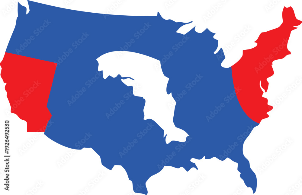 Obraz premium Ultra minimal single object flat design vector illustration