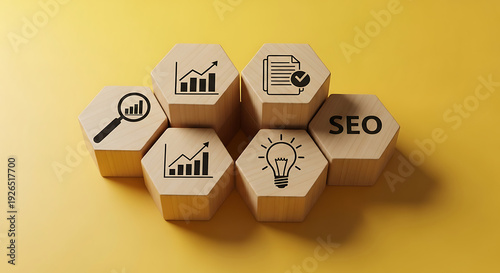 SEO and marketing icon set