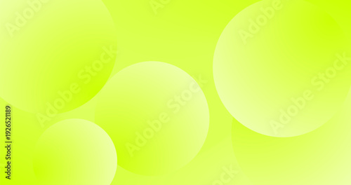 Abstract background with Yellow bubbles for Copy Space Gradient design