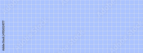 Blue mosaic grid for tile checkered pool and bathroom texture background. Geometric swimming floor for square water banner and ceramic clean interior. Blue graphic kitchen for tile seamless.