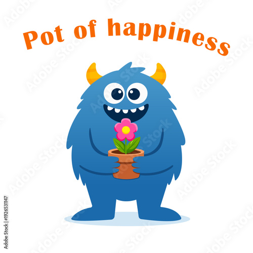 weirdo with a flower pot