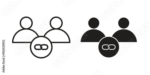 Affiliate link icons for templates, web design and infographics