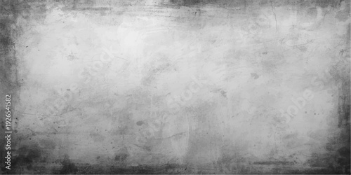A dark aged grunge metal texture background featuring a rough grey concrete wall pattern with a dirty vintage stone surface design