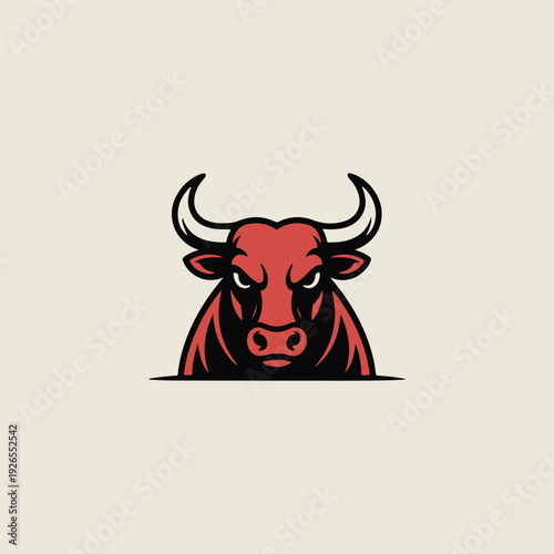 bull vector illustration