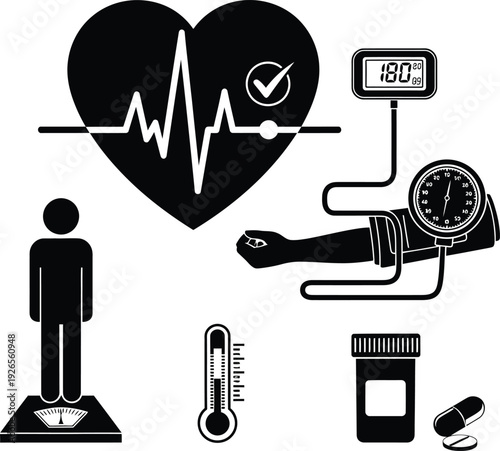 Healthcare and medical icons